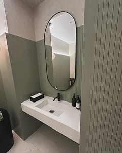 Elegance måttanpassade badrumsvaskar