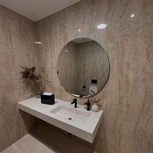 Evita måttanpassade badrumsvaskar